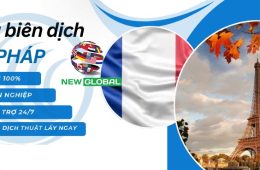 Dịch thuật tiếng Pháp lấy ngay – Hỗ trợ công chứng trọn gói