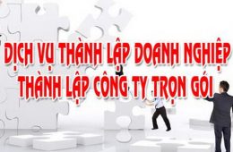 Bảng Giá Dịch Vụ Thành Lập Doanh Nghiệp Mới Nhất